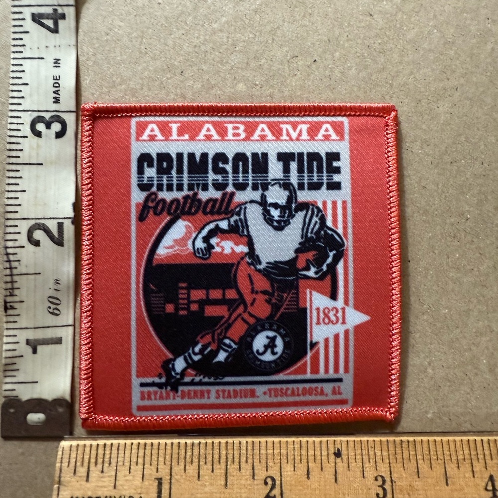 Alabama Crimson Tide Football Patch